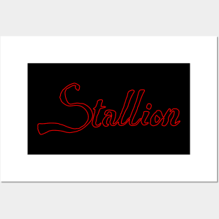 stallion Posters and Art